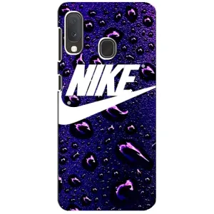 Чохол для Samsung A20e - з принтом Найк (AlphaPrint) (Найк принт)