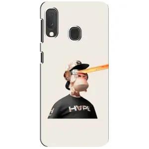 Чехлы с Обезьянами NFT для Samsung A20e (AlphaPrint) (обезьяна NFT в очках)