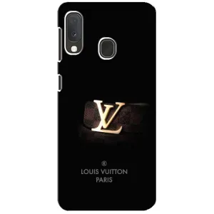 Чехлы Луи Витон для Samsung A20e (AlphaPrint - LOUIS VUITTON) (ремешок LV)