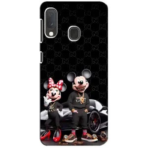 Чехол Disney Mouse Samsung A20e (PREMIUMPrint) (Семья Маусов)
