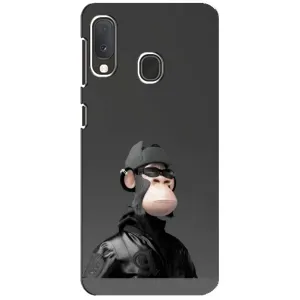 Чехлы с Обезьянами NFT для Samsung A20e (AlphaPrint) (стильная обезьяна NFT)