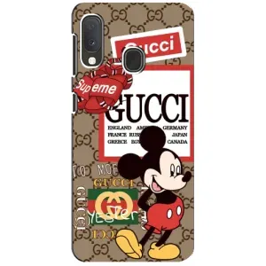 Чехол Disney Mouse Samsung A20e (PREMIUMPrint) (Стильный Микки)