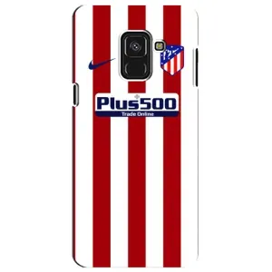 Чохли для Samsung A8 Plus, A730F (VPrint) - Футбольні клуби (Atletico)