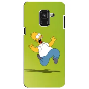 Чjхол з Сімпсонами для Samsung A8 Plus,  A730F (VPrint) (Гомер Сімпсон)