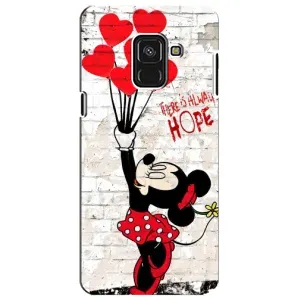 Чехол Disney Mouse Samsung A8 Plus, A730F (PREMIUMPrint) (Heart Minni)