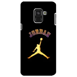 Чохли для Samsung A8 Plus, A730F - з картинкою JORDAN (AlphaPrint) (Jordan Gold)