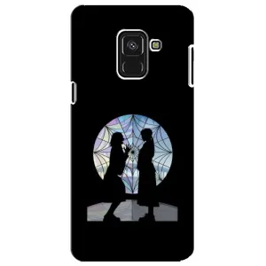 Чохли Венсдей на Samsung A8 Plus,  A730F Уенсдей (AlphaPrint) (кімната Венздей)