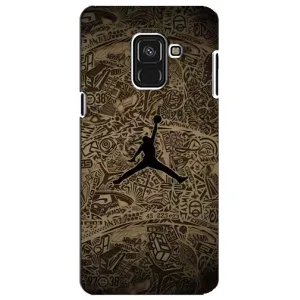 Чохли для Samsung A8 Plus, A730F - з картинкою JORDAN (AlphaPrint) (Logo Jordan)