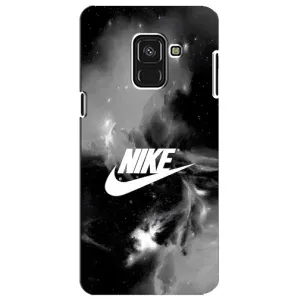 Чохол для Samsung A8 Plus,  A730F - з принтом Найк (AlphaPrint) (Лого Найк)