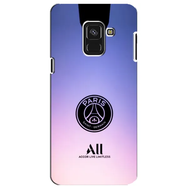 Чохол з принтом «лого PSG» для Samsung Galaxy A8 Plus 2018 (A730F)