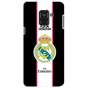 Чохол для Samsung A8 Plus, A730F з принтом (Лого Real Madrid)