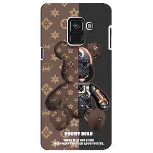 Круті Чохли Луі Віттон для Samsung A8 Plus, A730F (AlphaPrint) (Ведмідь Луі Вітон)