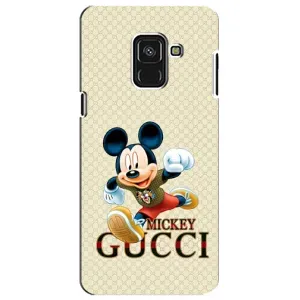 Чехол Disney Mouse Samsung A8 Plus, A730F (PREMIUMPrint) (Mikki Gucci)