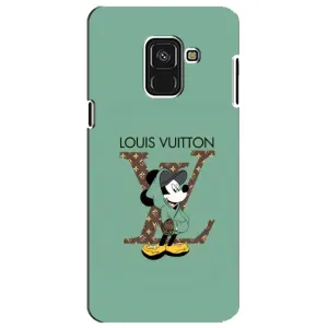 Чохли Луі Вітон для Samsung A8 Plus,  A730F (AlphaPrint - LOUIS VUITTON) (Міккі Маус LV)