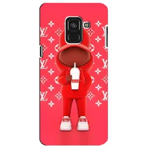 Круті Чохли Луі Віттон для Samsung A8 Plus, A730F (AlphaPrint) (Модний стиль)