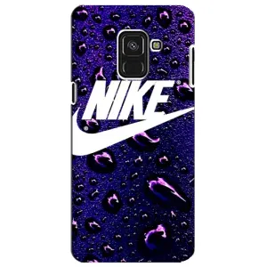 Чохол для Samsung A8 Plus,  A730F - з принтом Найк (AlphaPrint) (Найк принт)