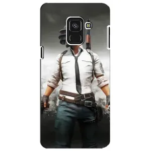 Чехол PUBG для Самсунг А8 Плюс 2018, А730Ф (AlphaPrint)