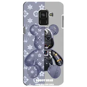 Круті Чохли Луі Віттон для Samsung A8 Plus, A730F (AlphaPrint) (Робот Медведик)