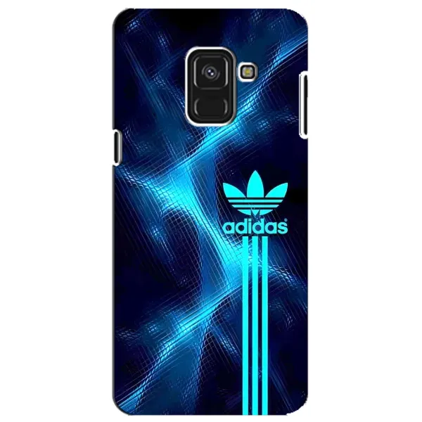 Чохол з принтом «Синій Адідас» для Samsung Galaxy A8 Plus 2018 (A730F) Чохол з принтом «Синій Адідас» для Samsung Galaxy A8 Plus 2018 (A730F)