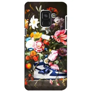 Чехол для Samsung A8 Plus, A730F - с принтом Найк (AlphaPrint)