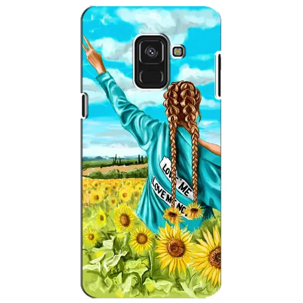 Чехол с принтом «Украиночка» для Samsung Galaxy A8 Plus 2018 (A730F) Чехол с принтом «Украиночка» для Samsung Galaxy A8 Plus 2018 (A730F)