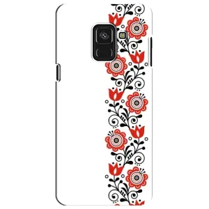 Чохол для Патріота України Samsung A8 Plus,  A730F - (AlphaPrint) (Яскрава вишиванка)