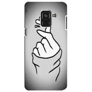Чехол с принтом «Значок Love» для Samsung Galaxy A8 Plus 2018 (A730F)