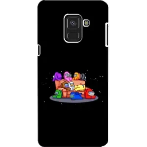 Чехол Амонг Ас для Samsung A8, A8 2018, A530F (AlphaPrint) (Амонг-ас)