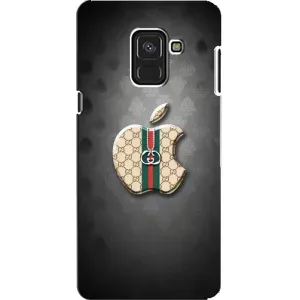 Чехлы ГУЧЧИ для «Самсунг» А8, А8 2018, А530Ф (AlphaPrint) (Apple gucci)