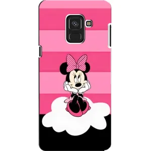 Міккі Маус чохол для Samsung A8, A8 2018, A530F (AlphaPrint - Мультяшні) (Дівчинка Maus)