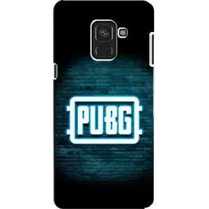 Чехол PUBG для «Самсунг» А8, А8 2018, А530Ф (AlphaPrint) (Лого PUBG)