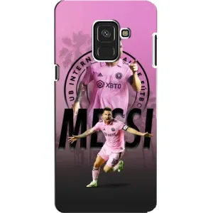 Чехлы для «Самсунг» А8, А8 2018, А530Ф - Лео Месси Маями (Messi Miami)