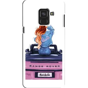 Чехол с принтом «На машине» для Samsung Galaxy A8 2018 (A530F)