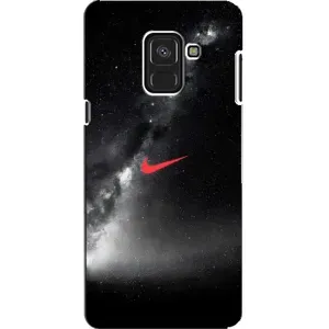 Чохол для Samsung A8, A8 2018, A530F - з принтом Найк (AlphaPrint) (Найк червоний)