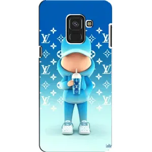 Круті Чохли Луі Віттон для Samsung A8, A8 2018, A530F (AlphaPrint) (Хлопець LV)