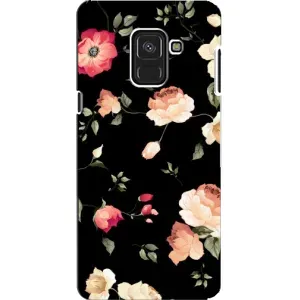 Чехлы с Цветами для Samsung A8, A8 2018, A530F (VPrint) (Розочки)
