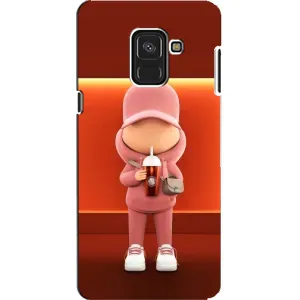 Круті Чохли Луі Віттон для Samsung A8, A8 2018, A530F (AlphaPrint) (З Кавою)