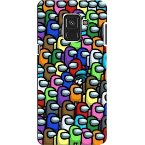 Чехол Амонг Ас для Samsung A8, A8 2018, A530F (AlphaPrint) (Убит)