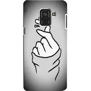 Чохол з принтом «Значок Love» для Samsung Galaxy A8 2018 (A530F)