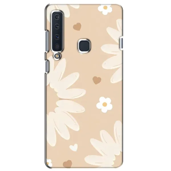 Чехол с принтом «Бежевые цветы» для Samsung Galaxy A9 2018 (A920)