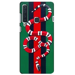 Чехлы ГУЧЧИ для Самсунг А9 2018 (AlphaPrint) (Gucci змия)