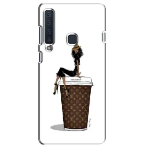 Чохли Луі Вітон для Samsung Galaxy A9 2018, A920 (AlphaPrint - LOUIS VUITTON) (кава LOUIS VUITTON)
