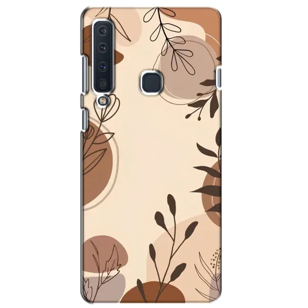 Чехол с принтом «Коричневые цветы» для Samsung Galaxy A9 2018 (A920)