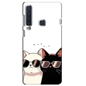 Чохол з малюнком кіт на Samsung Galaxy A9 2018, A920 (Коти в окулярах)