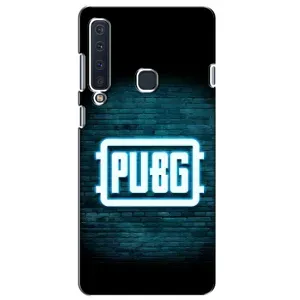Чехол PUBG для Самсунг А9 2018 (AlphaPrint) (Лого PUBG)