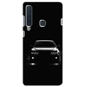 Чехол для Самсунг А9 2018 - с принтом БМВ (AlphaPrint) (Машина BMW)