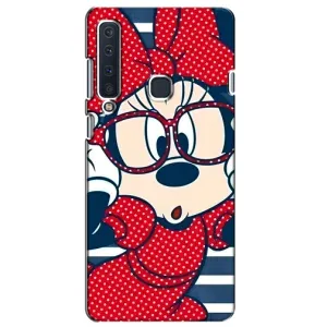 Эксклюзивный чехол для Samsung Galaxy A9 2018, A920 (AlphaPrint - Мультяшные) (Маус в очках)