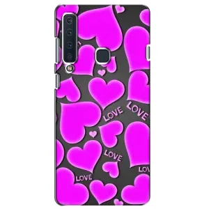 Чехлы для любимой на Самсунґ А9 2018 (VPrint) (Pink hearts)