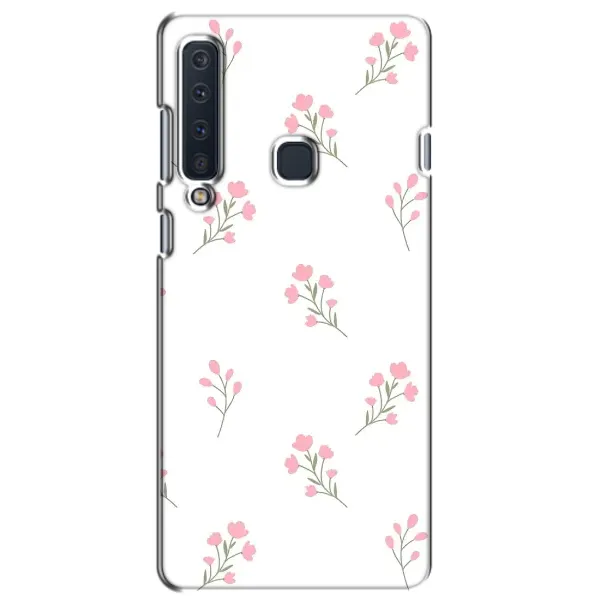 Чехол с принтом «Розовые цветы» для Samsung Galaxy A9 2018 (A920)