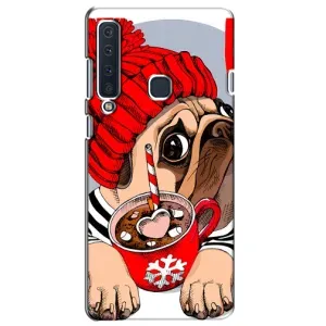 Чохли з собаками для Samsung Galaxy A9 2018, A920 (VPrint) (Песик в шапці)